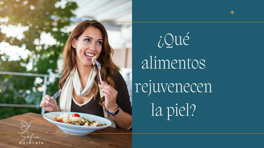 ¿Qué alimentos rejuvenecen la piel?