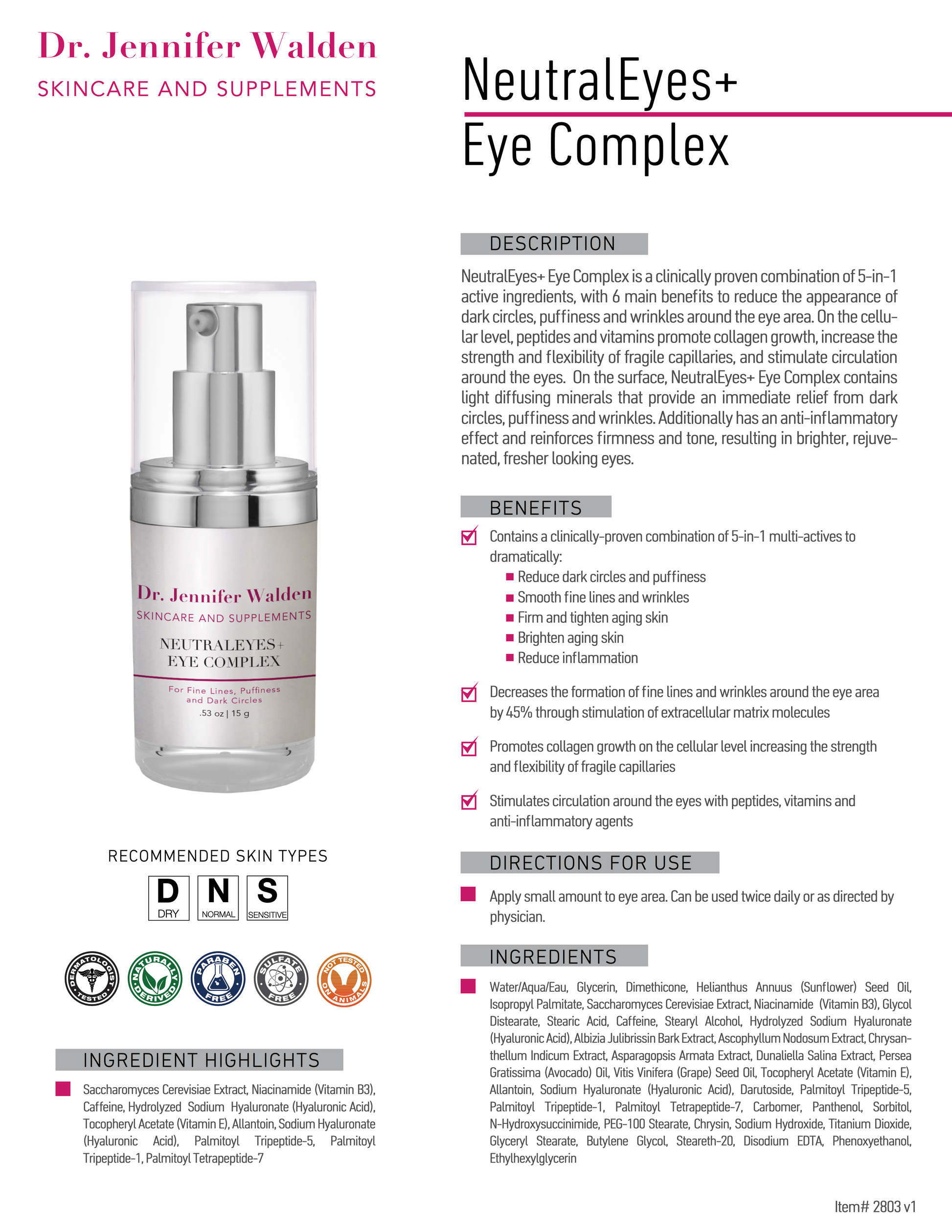 NEUTRALEYES+ EYE COMPLEX-5