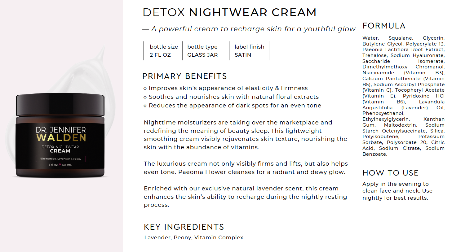 Detox Nightwear Cream-4