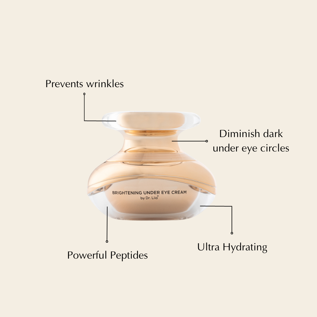 Brightening Under Eye Cream with Active Peptides 